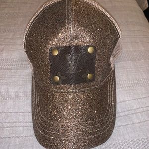 Glitter Baseball Hat